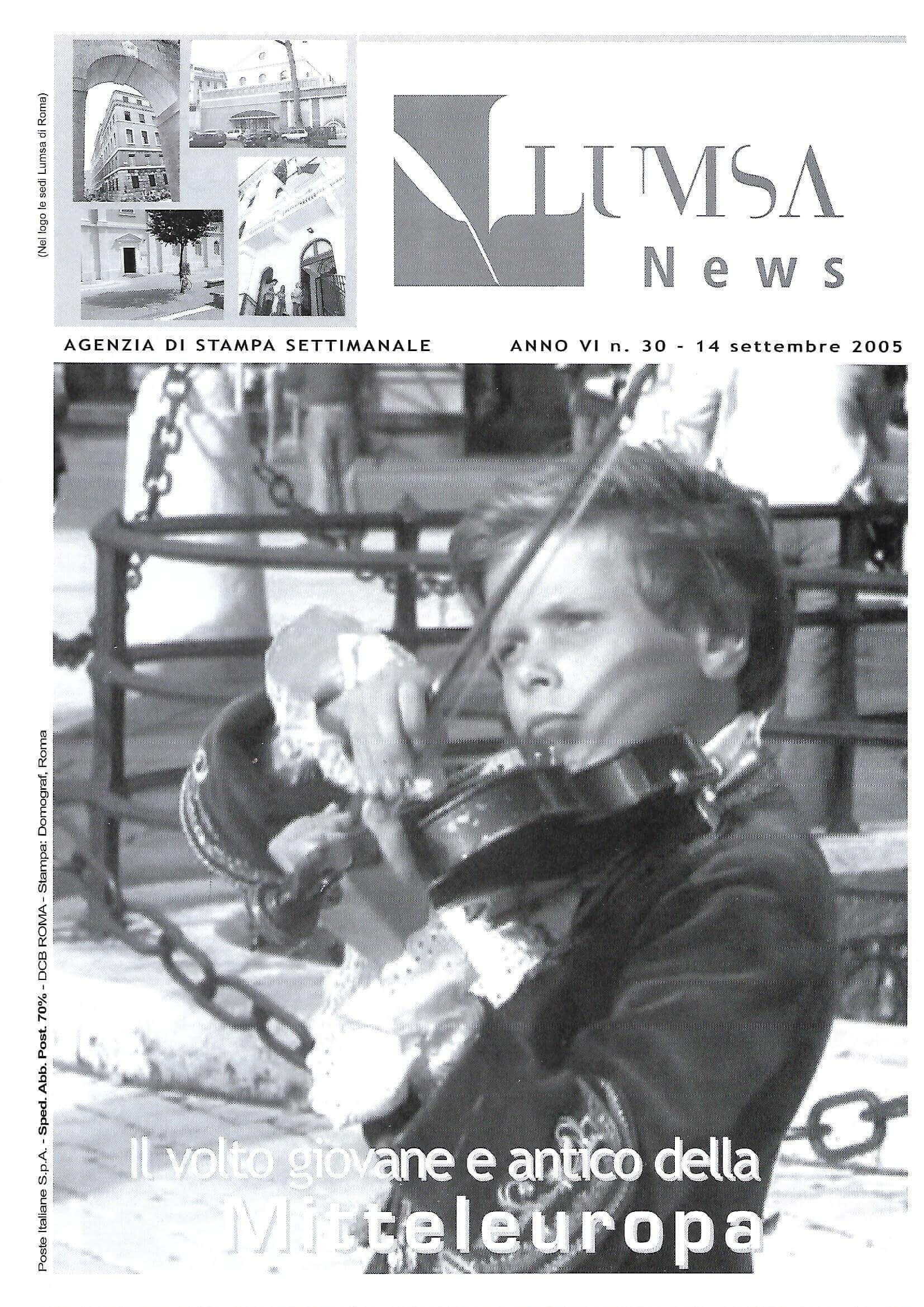 LUMSA News, n. 30 del 14-09-2005: “Il volto giovane e antico della Mitteleuropa”