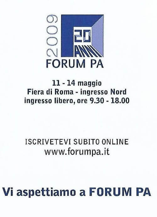 Forum PA 2009