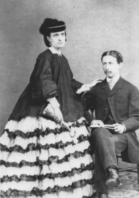 I Marchesi Urbano e Beatrice Sacchetti nel 1857