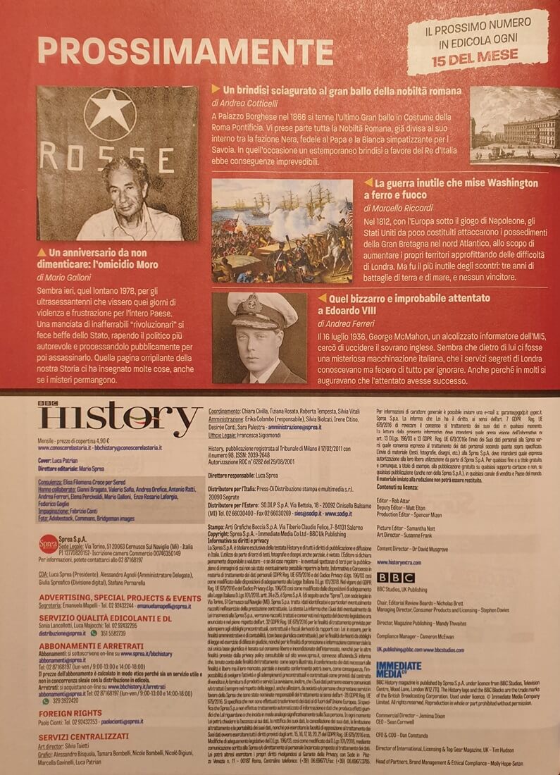 BBC History Italia, N° 150 Ottobre 2023
