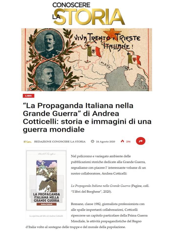 Conoscere La Storia, N° 58 Luglio-Agosto 2020