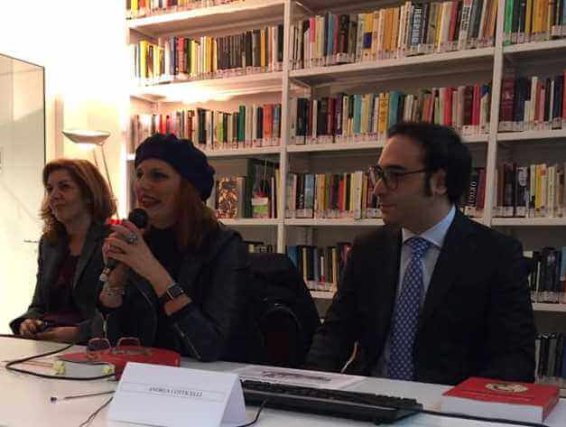Andrea Cotticelli, l’Assessore Ivana Della Portella e la Direttrice Cristina Perini