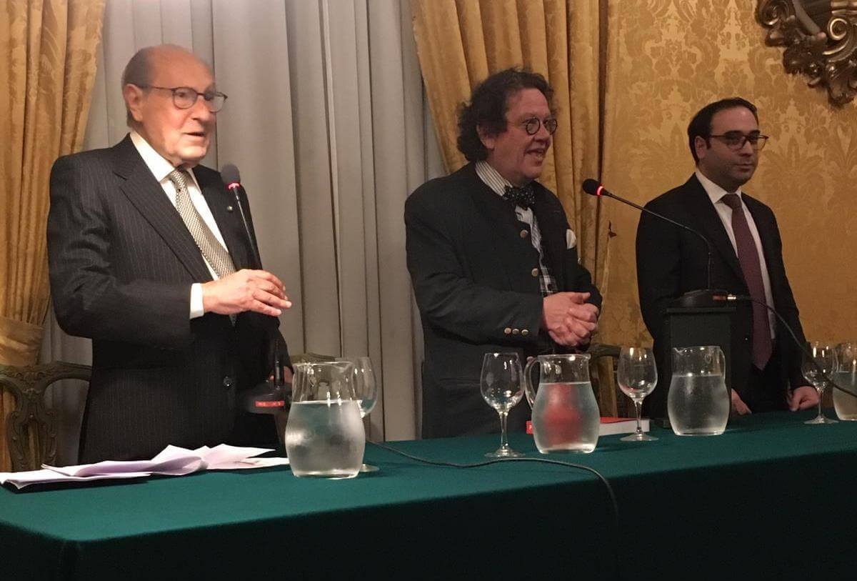 Andrea Cotticelli, il Consigliere alla Cultura Prof. Benedetto Marino e Philippe Daverio