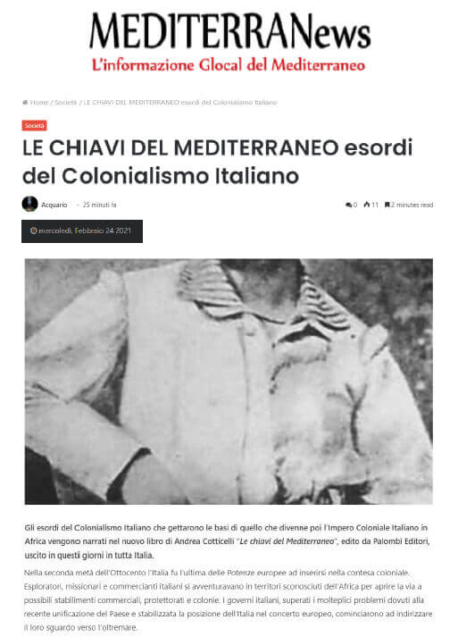 MediterraNews, 24 Febbraio 2021