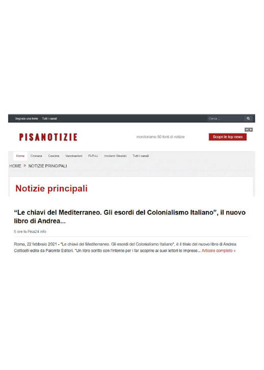 Pisa Notizie, 22 Febbraio 2021