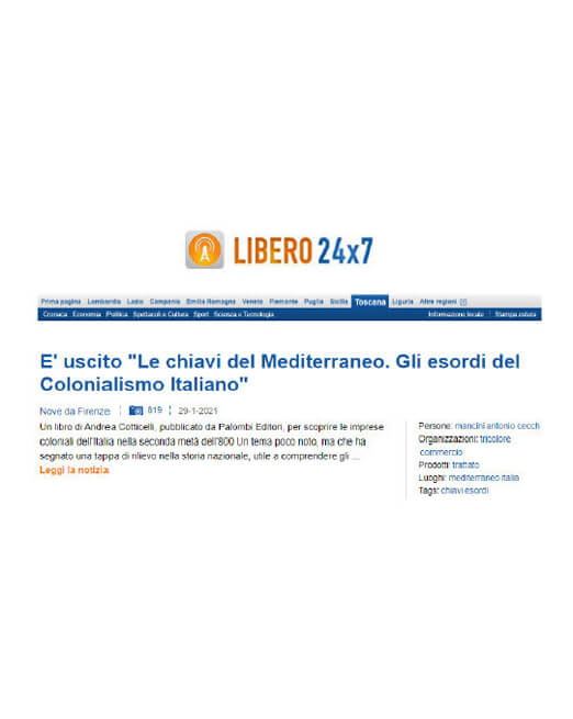 Libero, 29 Gennaio 2021