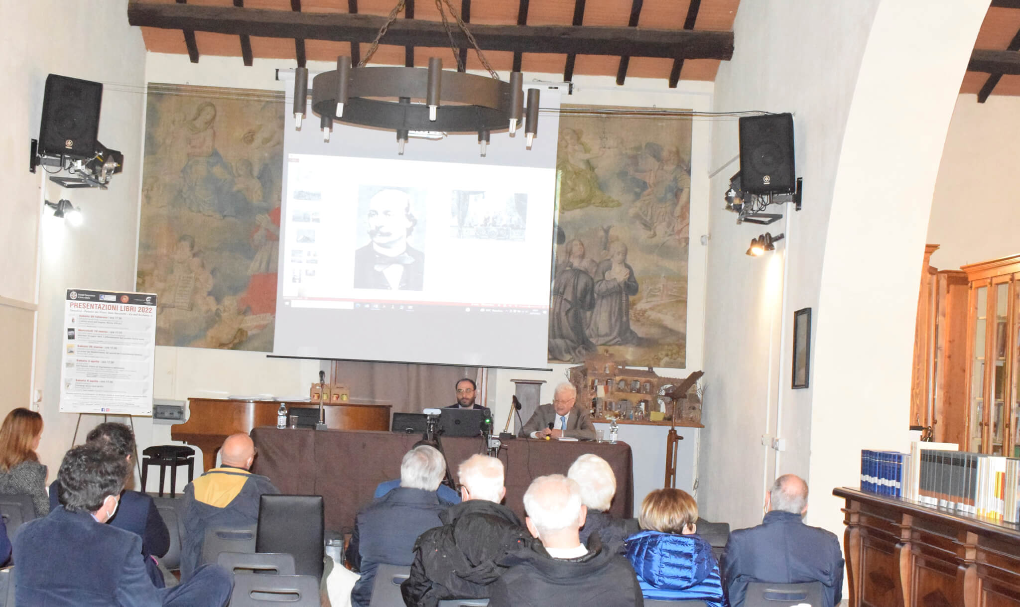 Il libro di Andrea Cotticelli è stato presentato presso la STAS nella Sala Sacchetti del Palazzo dei Priori a Tarquinia