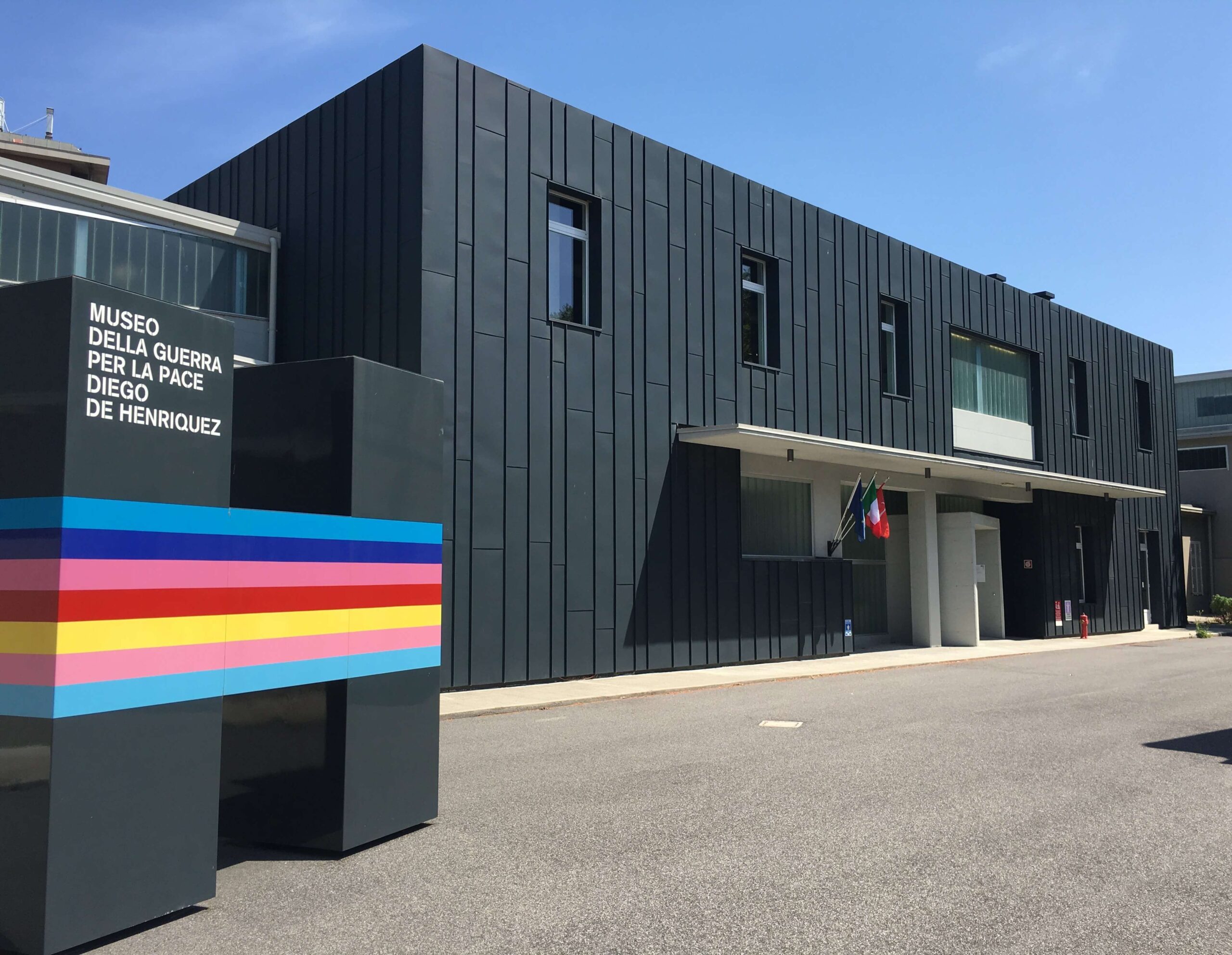 La sede della Biblioteca del Civico Museo della Guerra per la Pace “Diego De Henriquez” di Trieste