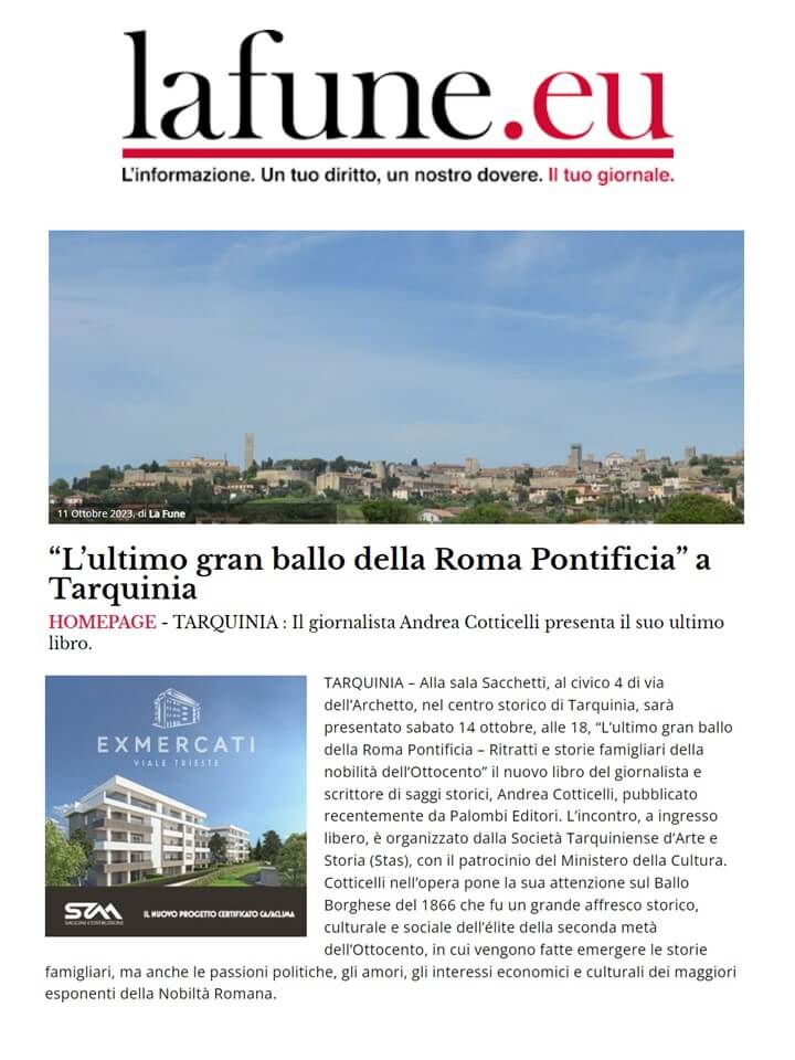 La Fune, 11 Ottobre 2023