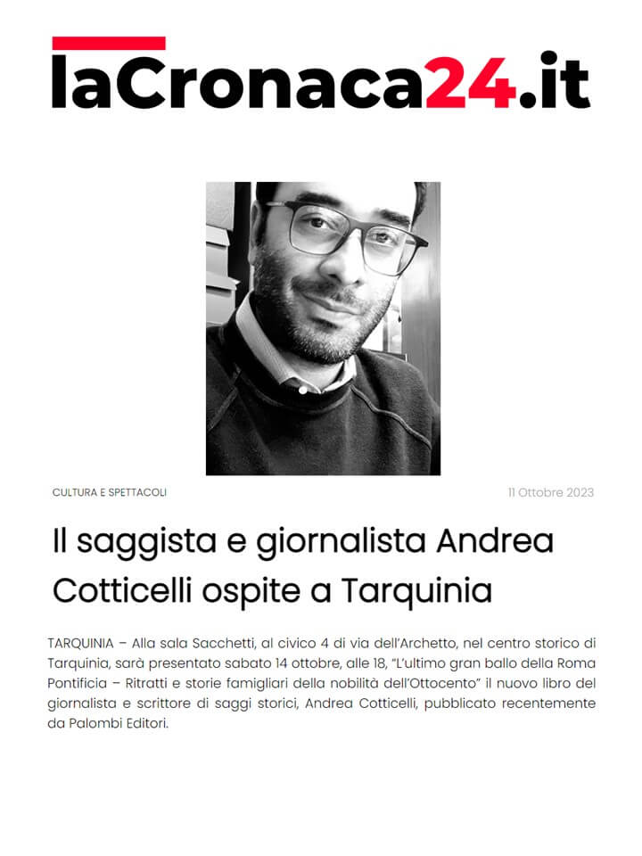 LaCronaca24.IT, 11 Ottobre 2023