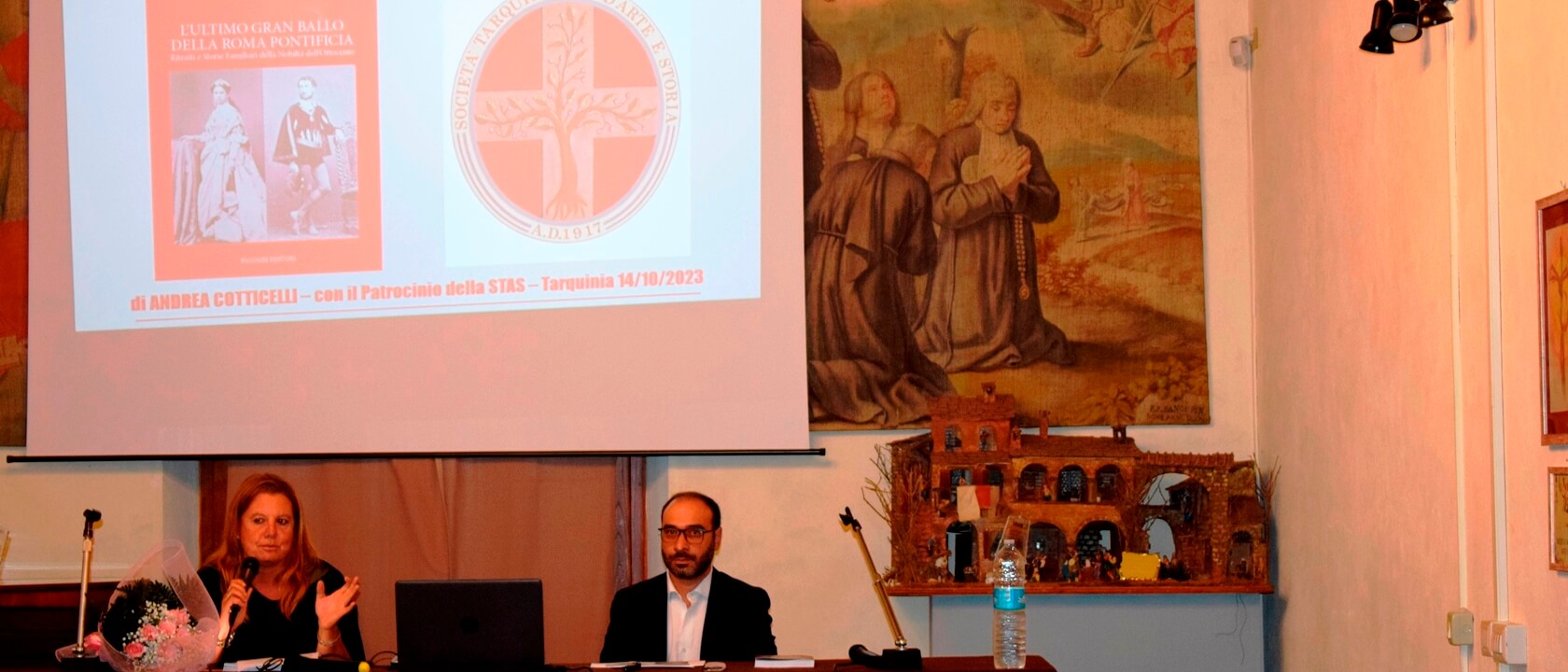 Andrea Cotticelli racconta la Nobiltà dell’Ottocento.Presentato alla STAS il libro “L’ultimo gran ballo della Roma Pontificia”