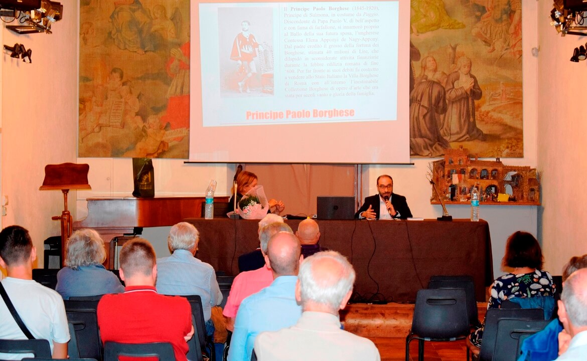 Andrea Cotticelli nel corso della Presentazione ha parlato della Nobiltà dell’Ottocento