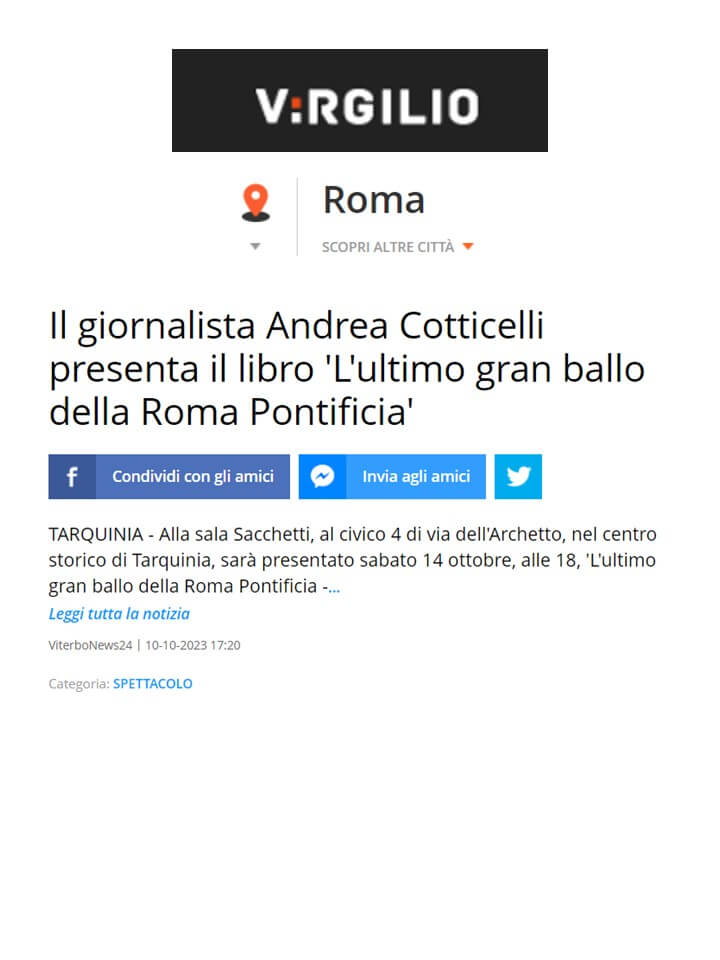 Virgilio, 10 Ottobre 2023