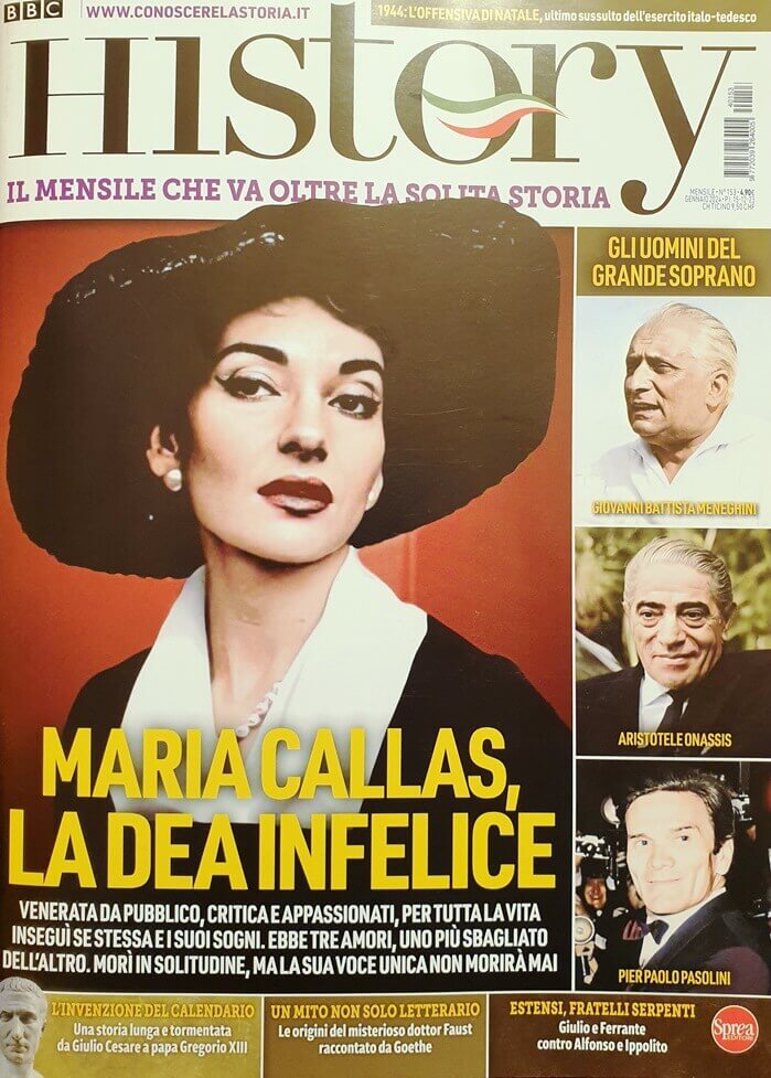Sul numero di Gennaio 2024 di BBC History Italia un lungo articolo del giornalista Andrea Cotticelli sulla Tragedia di Mayerling