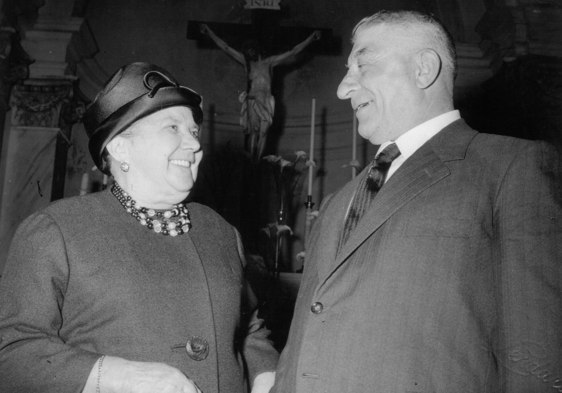 Il capostipite Erminio Furlanetto (1892-1979) con la moglie Libera Gnan (1893-1978), pionieri della bonifica dell’Agro Pontino