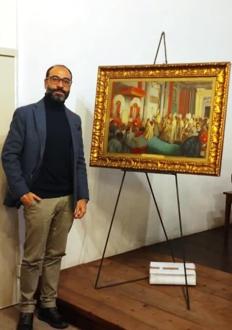 Il giornalista e scrittore Andrea Cotticelli ha donato alla STAS l’opera di Francesco Blasetti del 1925 in occasione del Giubileo 2025