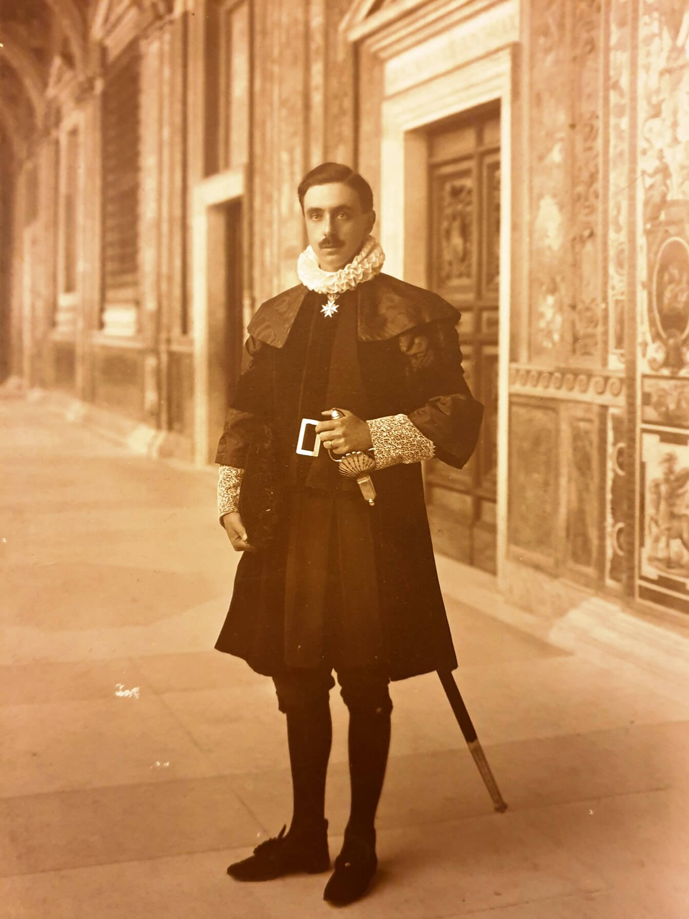 Il Marchese Giovambattista Sacchetti (1893-1974) Foriere Maggiore dei Sacri Palazzi Apostolici (Collezione A. Cotticelli)